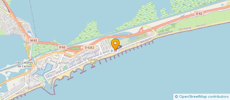 localisation de l'entreprise SCI DU MAS D ASTRE  MAUGUIO