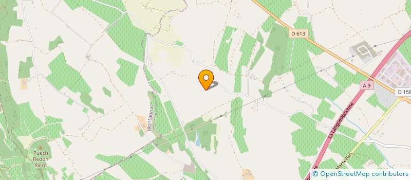 localisation de l'entreprise SCI DU MAS DE BAPTISTE à MEZE