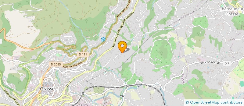 localisation de l'entreprise SCI DU MAS DE FONTJOIE à GRASSE