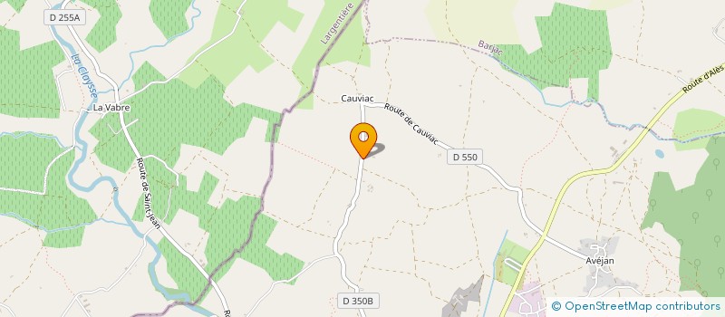 localisation de l'entreprise SCI DU MAS DE JANDON  SAINT-JEAN-DE-MARUEJOLS-ET-AVEJAN