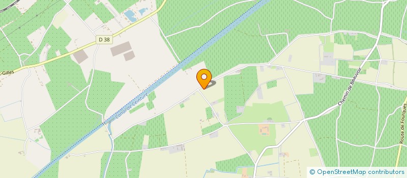 localisation de l'entreprise SCI DU MAS DE L AUBE  VALLABREGUES