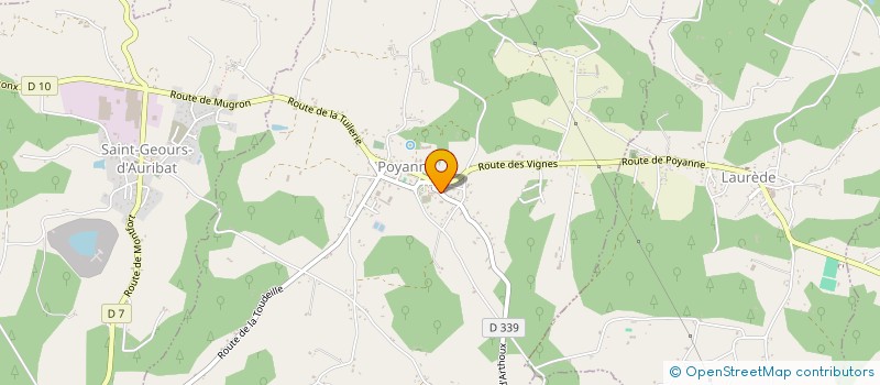 localisation de l'entreprise SCI DU MAS DE LA FORGE  OLETTE