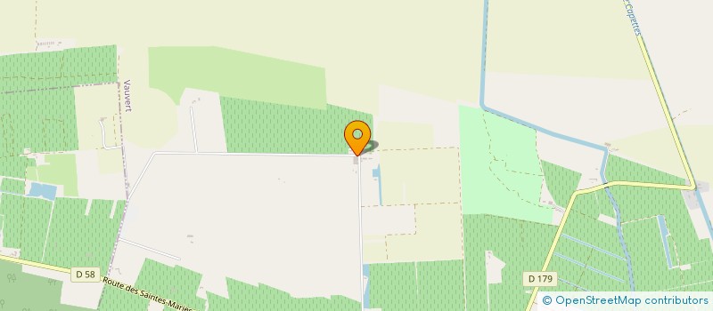 localisation de l'entreprise SCI DU MAS DE SOULT  VAUVERT