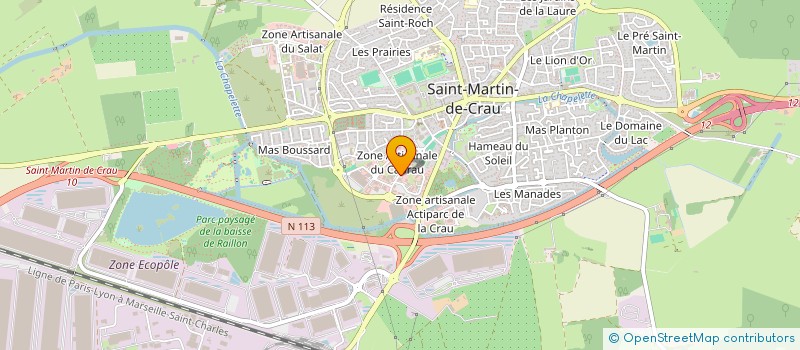 localisation de l'entreprise SCI DU MAS DES 4 S à SAINT-MARTIN-DE-CRAU