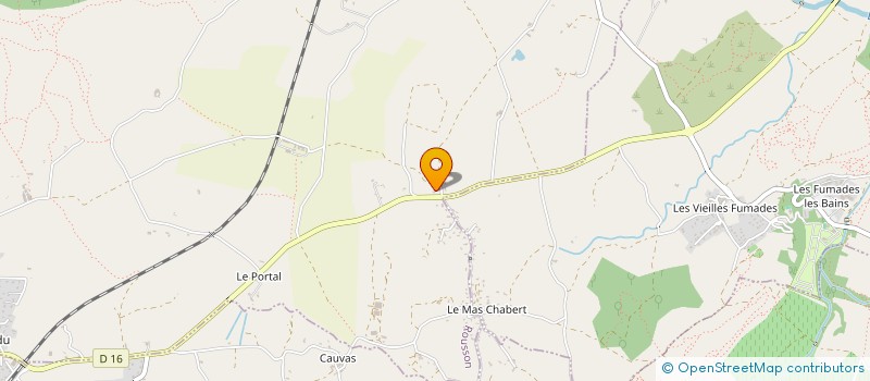 localisation de l'entreprise SCI DU MAS DES ESCOUSSAS  SALINDRES