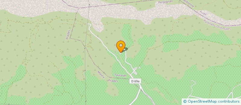 localisation de l'entreprise SCI DU MAS PEYCHONNIER  TAUTAVEL