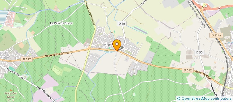 localisation de l'entreprise SCI DU MAS ROCA  ELNE