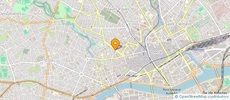 localisation de l'entreprise SCI DU MATIN à NANTES