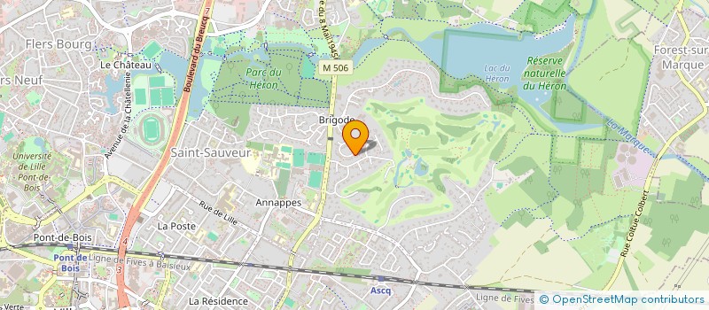 localisation de l'entreprise SCI DU MATOU à VILLENEUVE-D'ASCQ