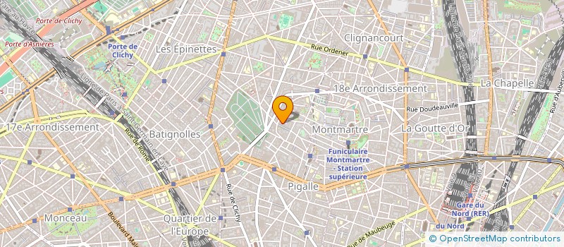 localisation de l'entreprise SCI DU MAUBEL  PARIS