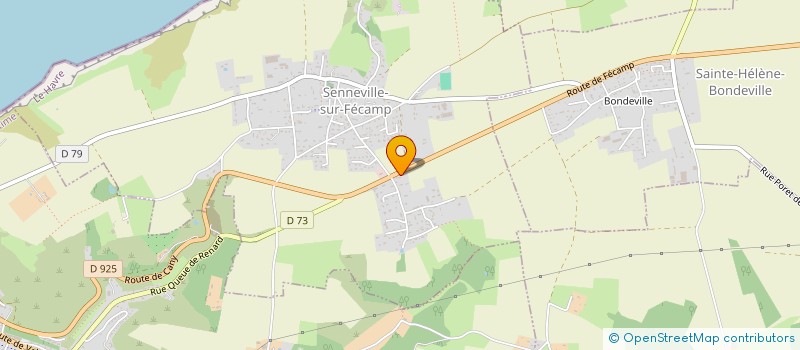 localisation de l'entreprise SCI DU MAUCONDUIT  SENNEVILLE-SUR-FECAMP