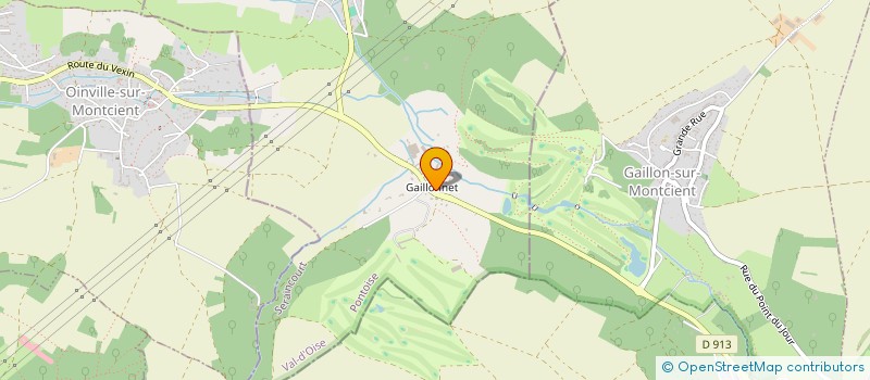 localisation de l'entreprise SCI DU MAUPAS  HERBLAY-SUR-SEINE