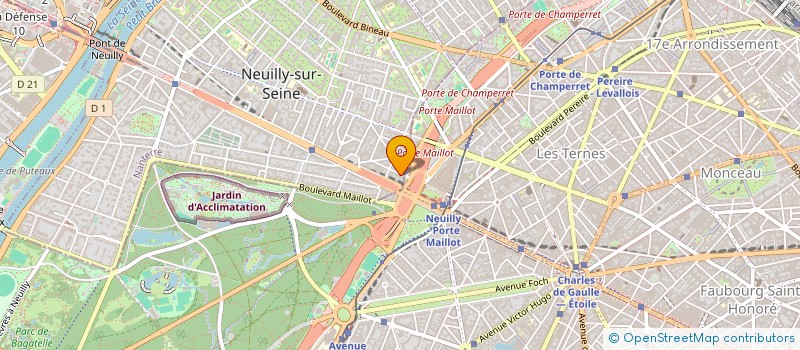 localisation de l'entreprise SCI DU MAUTHIL à NEUILLY-SUR-SEINE