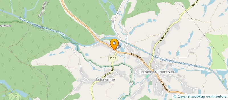 localisation de l'entreprise SCI DU MAY à FRAHIER-ET-CHATEBIER