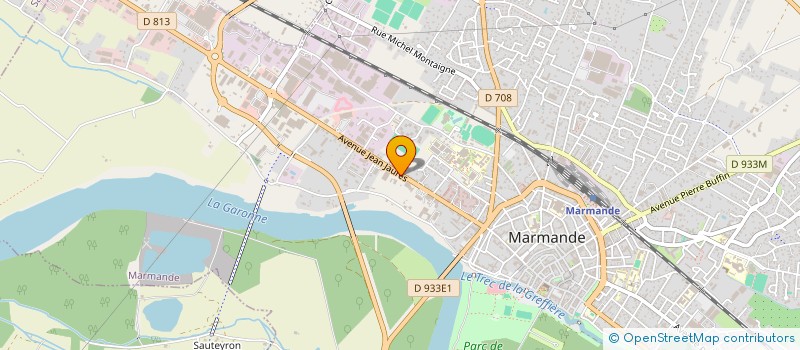 localisation de l'entreprise SCI DU MAYNE  MARMANDE