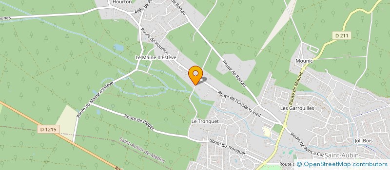 localisation de l'entreprise SCI DU MAYNE  SAINT-AUBIN-DE-MEDOC