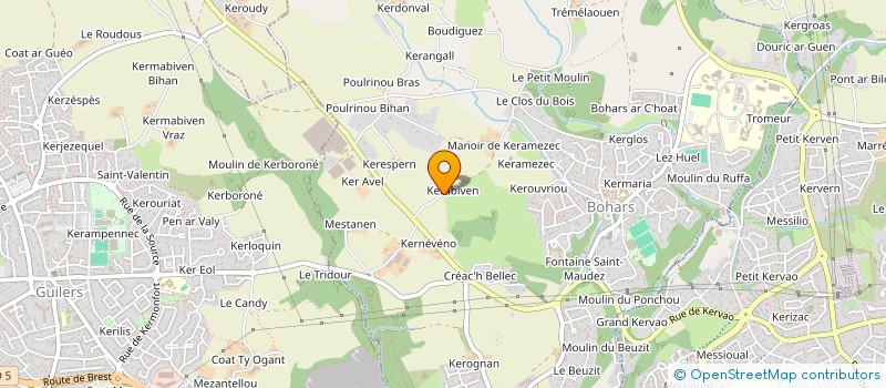 localisation de l'entreprise SCI DU MAYNEZ  GUILERS