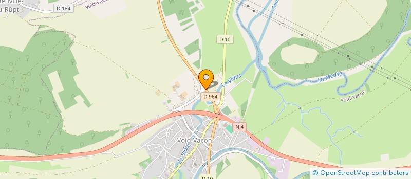 localisation de l'entreprise SCI DU MAZELIN à VOID-VACON