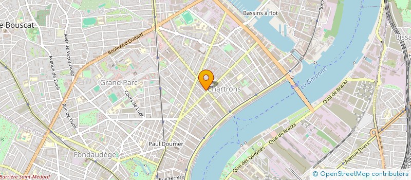 localisation de l'entreprise SCI DU MEDOC  BORDEAUX