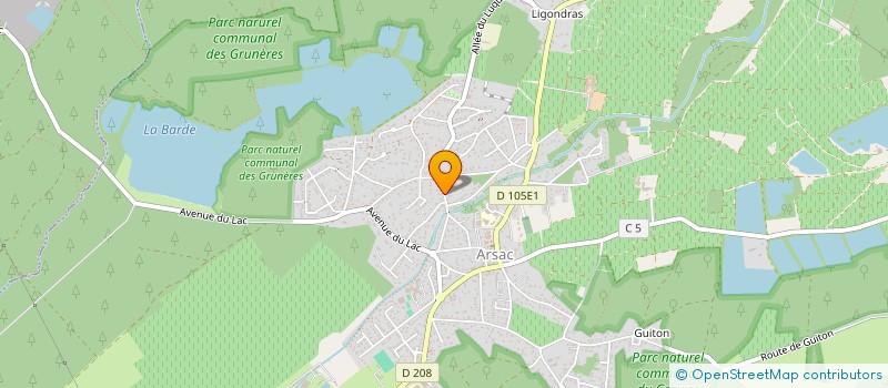 localisation de l'entreprise SCI DU MEDOC  ARSAC