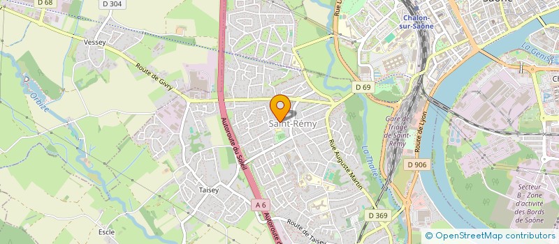 localisation de l'entreprise SCI DU MEIX CAILLET  SAINT-LOUP-DE-VARENNES