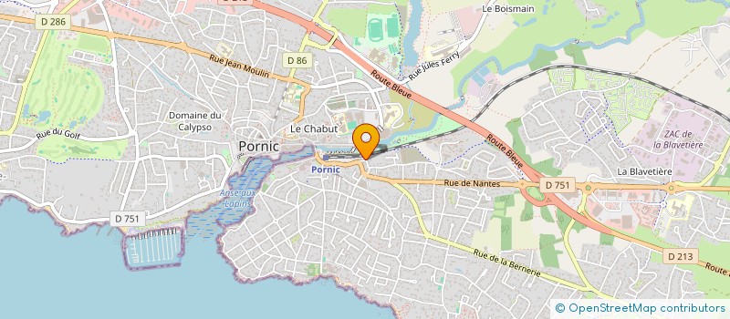 localisation de l'entreprise SCI DU MELKI  PORNIC