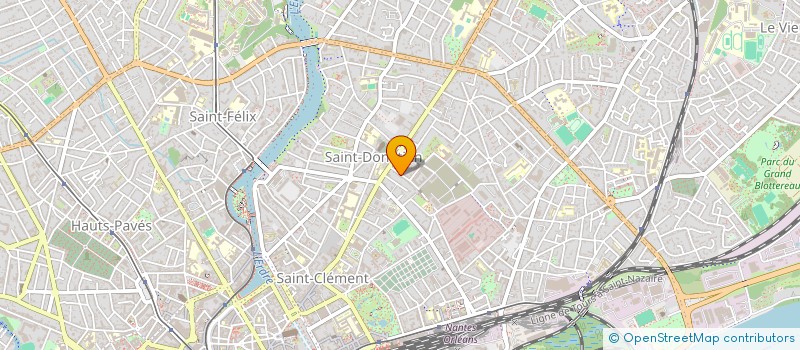 localisation de l'entreprise SCI DU MEMBRO KERVORET à NANTES
