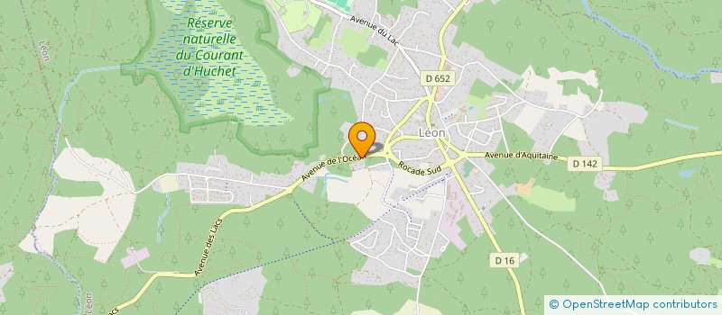 localisation de l'entreprise SCI DU MENOY à LEON