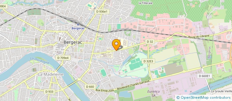 localisation de l'entreprise SCI DU MERCADIL à BERGERAC