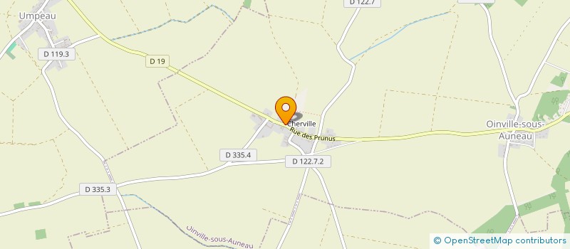 localisation de l'entreprise SCI DU MERINOS à OINVILLE-SOUS-AUNEAU