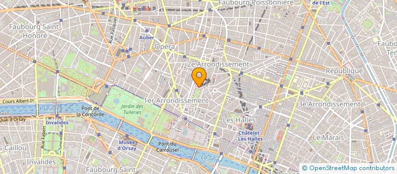 localisation de l'entreprise SCI DU MERLE  PARIS