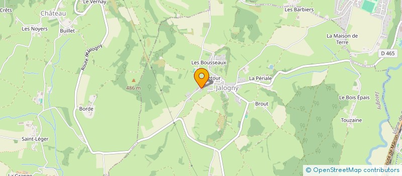 localisation de l'entreprise SCI DU MERLE  BRAY