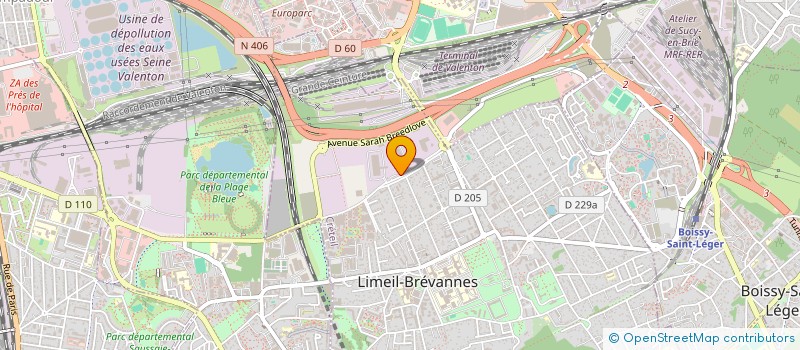 localisation de l'entreprise SCI DU MESLY à LIMEIL-BREVANNES