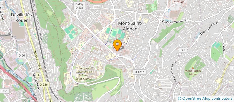 localisation de l'entreprise SCI DU MESNIL  MONT-SAINT-AIGNAN