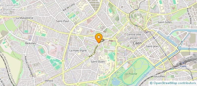 localisation de l'entreprise SCI DU MESNIL à CAEN