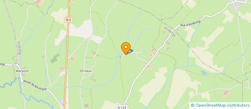 localisation de l'entreprise SCI DU MESNIL  ETRUNGT