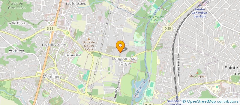 localisation de l'entreprise SCI DU MESNIL à LONGPONT-SUR-ORGE