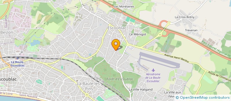 localisation de l'entreprise SCI DU MESORE  LA BAULE-ESCOUBLAC