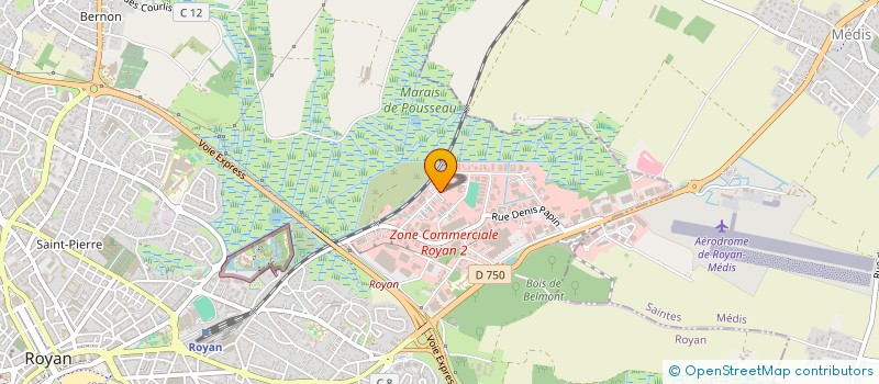 localisation de l'entreprise SCI DU MEUBLE  ROYAN