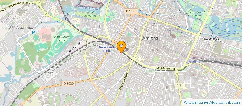localisation de l'entreprise SCI DU MEUNIER à AMIENS