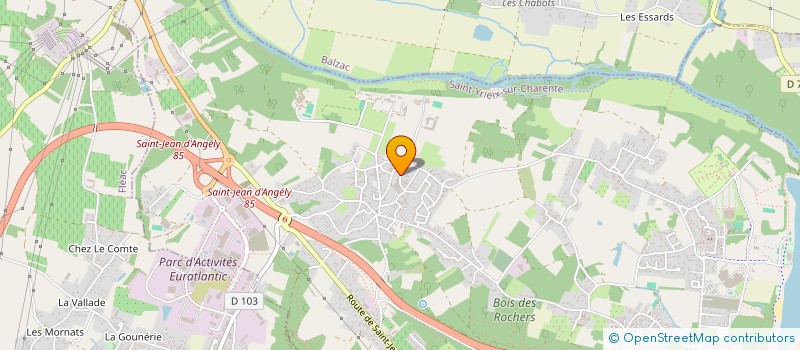 localisation de l'entreprise SCI DU MEYNOT à SAINT-YRIEIX-SUR-CHARENTE