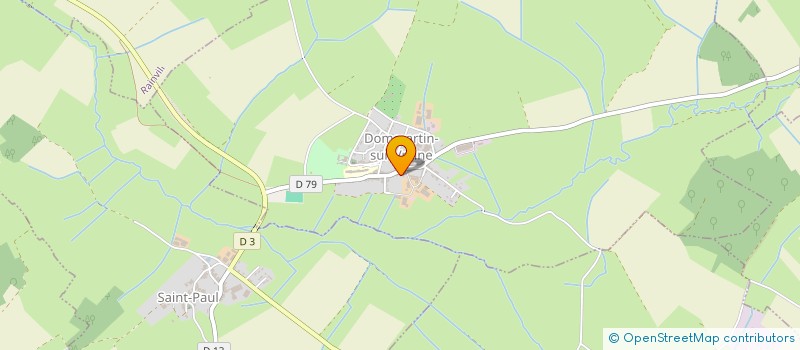 localisation de l'entreprise SCI DU MEZAY  DOMMARTIN-SUR-VRAINE