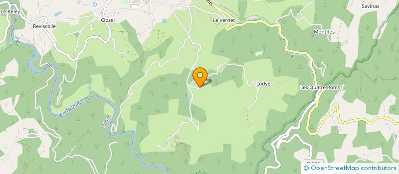 localisation de l'entreprise SCI DU MIALARET  VERNOUX-EN-VIVARAIS