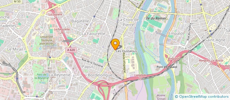 localisation de l'entreprise SCI DU MIDI à TOULOUSE