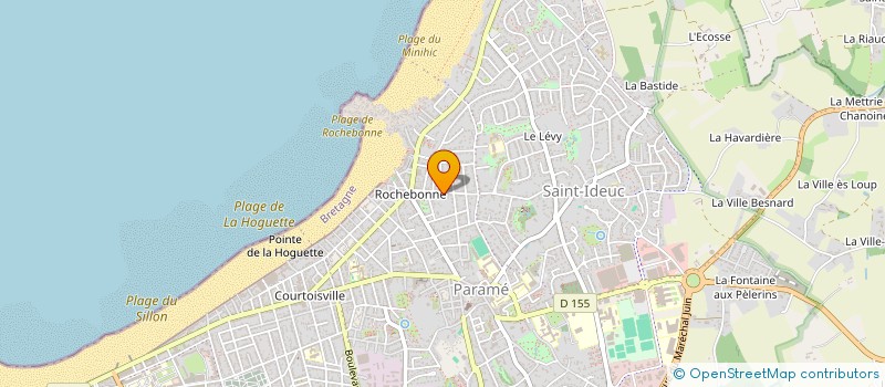 localisation de l'entreprise SCI DU MIDI  SAINT-MALO