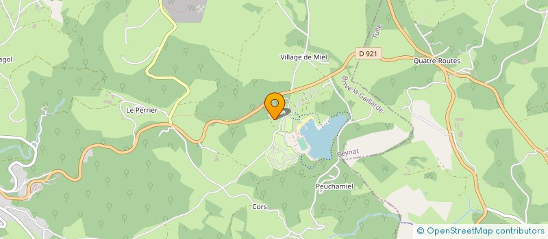localisation de l'entreprise SCI DU MIEL à BEYNAT
