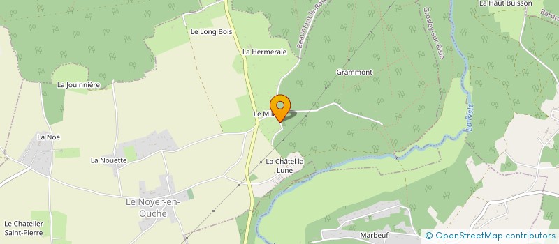 localisation de l'entreprise SCI DU MILAN  LE NOYER-EN-OUCHE