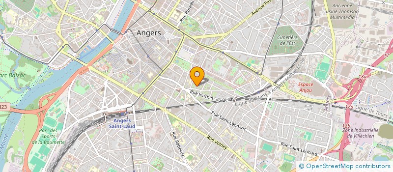 localisation de l'entreprise SCI DU MIME à ANGERS