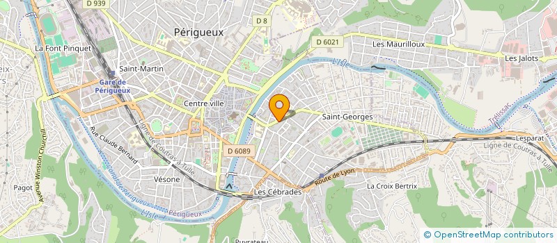 localisation de l'entreprise SCI DU MINAGE à PERIGUEUX