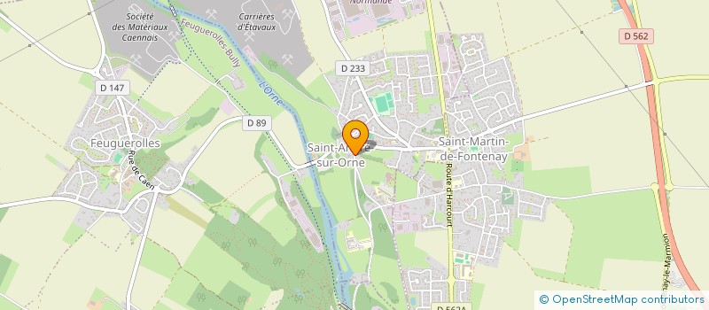 localisation de l'entreprise SCI DU MINERAI à SAINT-ANDRE-SUR-ORNE